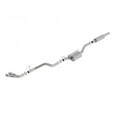 Borla Cat-Back výfukový systém "S-Type" typ 47 pro Jeep Gladiator 3,6l V6 (4WD) 4-dvéř., r.v. od 2020, typ koncovek: chromové