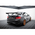Maxton Design zadní křídlo s široce rozkročenými držáky pro BMW řada 2 F22, F22 M-Pack, pravý karbon