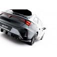 Maxton Design boční difuzory pod zadní nárazník v.5 pro Cupra Leon ST Mk1 Facelift, černý lesklý plast ABS