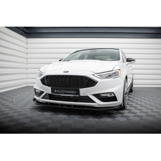 Maxton Design rohové spoilery pod přední nárazník pro Ford Mondeo Mk5 Facelift, černý lesklý plast ABS, Sport Maxton Design rohové spoilery pod přední nárazník pro Ford Mondeo Mk5 Facelift, černý lesklý plast ABS, Sport