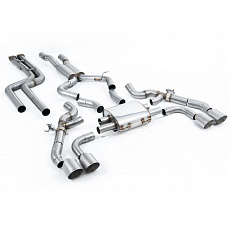 Milltek Sport Downpipe-back (náhrada OPF/GPF) - bez rezonátoru (Louder) pro BMW X3 X3M / X3M Comp (G01) 3.0 (s OPF/GPF S58 - předfacelift) 2019-2024, GT-115 titanové koncovky Milltek Sport Downpipe-back (náhrada OPF/GPF) - bez rezonátoru (Louder) pro BMW X3 X3M / X3M Comp (G01) 3.0 (s OPF/GPF S58 - předfacelift) 2019-2024, GT-115 titanové koncovky