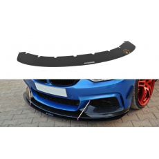 Maxton Design "Racing" spoiler pod přední nárazník ver.3 pro BMW řada 4 F32, plast ABS bez povrchové úpravy