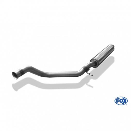 Fox Sportauspuff přední díl s tlumičem pro Citroen C4 Coupe 2004- s motorem 2.0 Fox Sportauspuff přední díl s tlumičem pro Citroen C4 Coupe 2004- s motorem 2.0