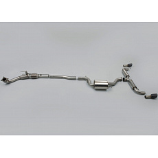 Milltek Sport výfukový systém Turbo-back vč. Hi-Flow sportovního katalyzátoru 3" Race System pro Volkswagen Golf Mk6 GTi 2.0 TSI 210PS 2009-2013, černé koncovky Milltek Sport výfukový systém Turbo-back vč. Hi-Flow sportovního katalyzátoru 3" Race System pro Volkswagen Golf Mk6 GTi 2.0 TSI 210PS 2009-2013, černé koncovky