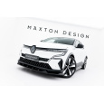 Maxton Design spoiler pod přední nárazník pro Renault Megane E-Tech Electric Mk1, černý lesklý plast ABS