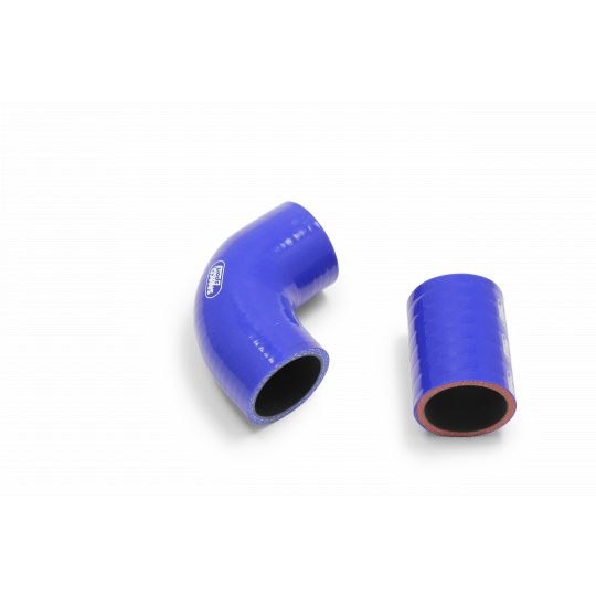 Samco Sport 2-dílná sada silikonových hadic pro vedení tlakového vzduchu pro Nissan Navara D22 2002 - 2005 Pick Up s motory YD25 2.5l, barva: modrá