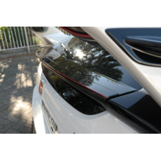 Maxton Design spodní prodloužení spoileru ver.3 pro Honda Civic Mk10 Type-S/R, černý lesklý plast ABS