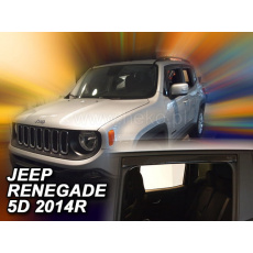 HEKO ofuky oken Jeep Renegade BU 5dv (2014- ) přední + zadní