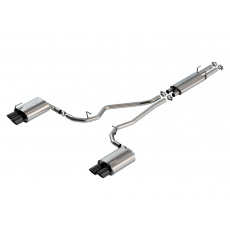 Borla Cat-Back výfukový systém "S-Type" pro Ford Explorer ST 3,0l V6 EcoBoost s automatickou převodovkou, AWD, 4-dvéř., r.v. 2020, typ koncovek: černé