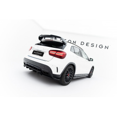 Maxton Design spoiler pod zadní nárazník s žebrováním pro Mercedes GLA X156/AMG, černý lesklý plast ABS Maxton Design spoiler pod zadní nárazník s žebrováním pro Mercedes GLA X156/AMG, černý lesklý plast ABS