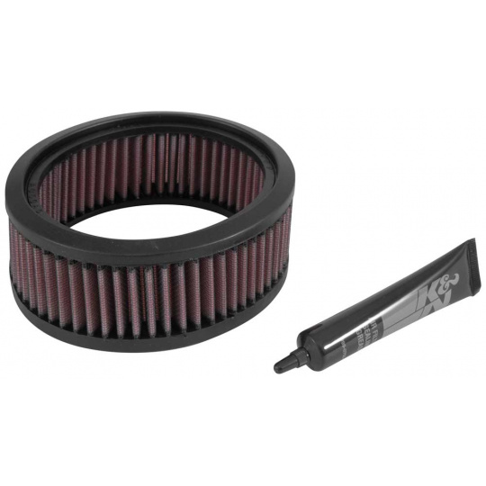 K&N univerzální kulatý filtr s vnějším průměrem 152 mm a výškou 64 mm