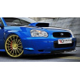 Maxton Design spoiler pod přední nárazník pro Subaru Impreza Mk2 (GD), černý lesklý plast ABS, r.v. 2003-2006 (Blobeye)
