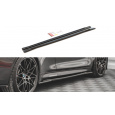 Maxton Design difuzory pod boční prahy ver.2 pro BMW M4 F82, carbon-Look