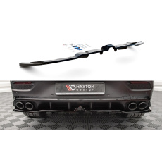 Maxton Design středový spoiler pod zadní nárazník s žebrováním pro Mercedes GLE C167, Carbon-Look, AMG Maxton Design středový spoiler pod zadní nárazník s žebrováním pro Mercedes GLE C167, Carbon-Look, AMG