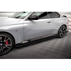 Maxton Design "Street Pro" difuzory pod boční prahy pro BMW řada 2 G42 M240i, G42 M-Pack, plast ABS bez povrchové úpravy, s červenou linkou Maxton Design "Street Pro" difuzory pod boční prahy pro BMW řada 2 G42 M240i, G42 M-Pack, plast ABS bez povrchové úpravy, s červenou linkou
