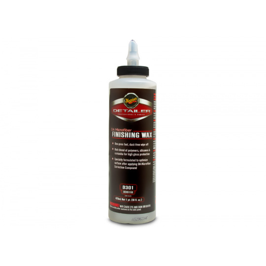 Meguiar's DA Microfiber Finishing Wax - finišovací leštěnka s polymerovým voskem, 473 ml