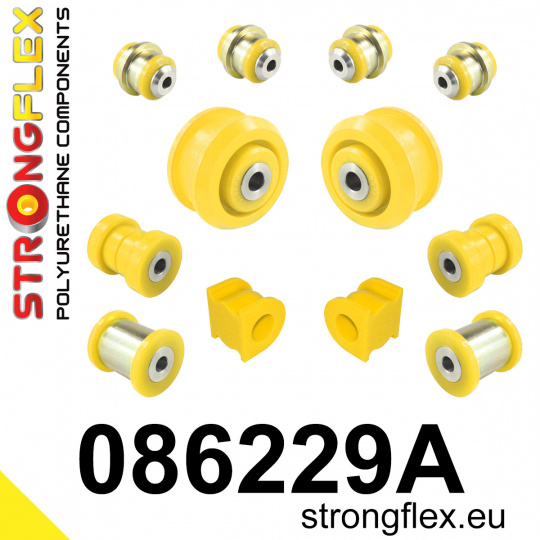 086229A: Strongflex Sada silentbloků předního zavěšení varianta SPORT