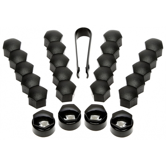 TA Technix sada krytů šroubů, černá matná, 17mm TA Technix sada krytů šroubů, černá matná, 17mm