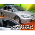 HEKO ofuky oken Honda Civic VII sedan 4dv (2001-2005) přední