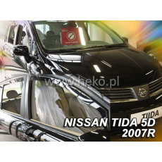 HEKO ofuky oken Nissan Tiida htb 5dv (Od 2007) přední + zadní