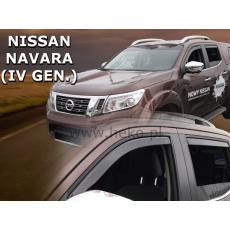 HEKO ofuky oken Nissan Navara Pickup 4dv (2014-) přední + zadní