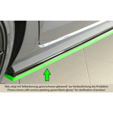 Rieger spoiler pod boční práh mont. strana pravá pro Volkswagen Polo AW 5-dvéř., 06/21-, plast ABS lakovaný do černé lesklé barvy Rieger spoiler pod boční práh mont. strana pravá pro Volkswagen Polo AW 5-dvéř., 06/21-, plast ABS lakovaný do černé lesklé barvy