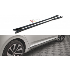 Maxton Design difuzory pod boční prahy pro Volkswagen Arteon R-Line Facelift, černý lesklý plast ABS Maxton Design difuzory pod boční prahy pro Volkswagen Arteon R-Line Facelift, černý lesklý plast ABS