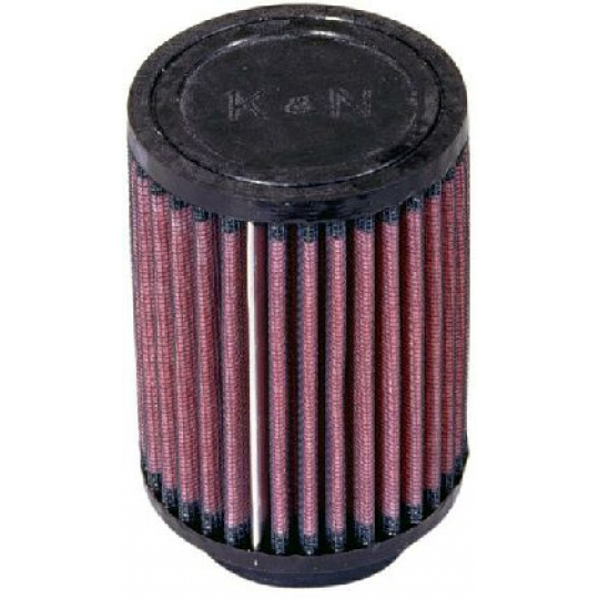 K&N univerzální kulatý filtr se vstupem 54 mm a výškou 127 mm, gumový vrchlík