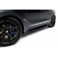 Maxton Design difuzory pod boční prahy pro BMW X7 G07 Facelift M-Pack, materiál pravý karbon