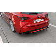 Maxton Design boční difuzory pod zadní nárazník pro Toyota Corolla XII 2019-/Touring Sports, černý lesklý plast ABS