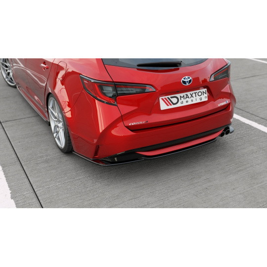 Maxton Design boční difuzory pod zadní nárazník pro Toyota Corolla XII 2019-/Touring Sports, černý lesklý plast ABS Maxton Design boční difuzory pod zadní nárazník pro Toyota Corolla XII 2019-/Touring Sports, černý lesklý plast ABS