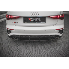 Maxton Design "Street Pro" difuzor zadního nárazníku pro Audi S3 8Y, plast ABS bez povrchové úpravy Maxton Design "Street Pro" difuzor zadního nárazníku pro Audi S3 8Y, plast ABS bez povrchové úpravy