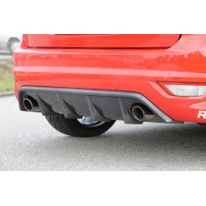 Rieger vložka zadního nárazníku pro Ford Focus 2 ST 3-dvéř., 5-dvéř. po faceliftu, plast ABS s povrchovou úpravou Carbon-Look Rieger vložka zadního nárazníku pro Ford Focus 2 ST 3-dvéř., 5-dvéř. po faceliftu, plast ABS s povrchovou úpravou Carbon-Look