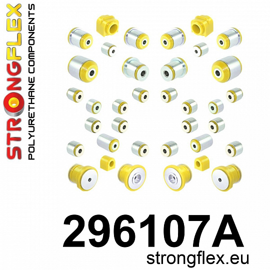 296107A: Full suspension polyurethane bush kit AWD SPORT 296107A: Full suspension polyurethane bush kit AWD SPORT