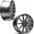 Sada konkávních ALU kol TA Technix XF2 pro Volkswagen Group / Mercedes, 4ks 8,5"x19" ET42, rozteč 5x112, střed 66,6/57,1 - šedá (GunMetal)