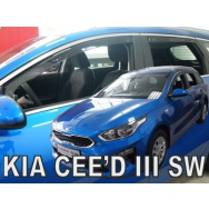HEKO ofuky oken Kia Ceed 5dv (2018-) přední + zadní combi