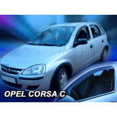 HEKO ofuky oken Opel Corsa C 5dv (2000-2006) přední