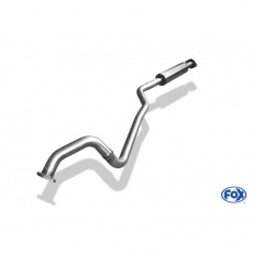 Fox Sportauspuff přední díl s tlumičem pro Nissan Almera N16 2000- s motorem 1.5, 1.5 dCi, 1.8