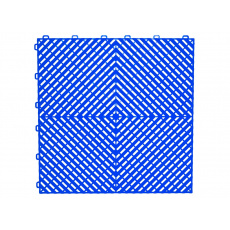 Dlaždice modulární podlahy 40 x 40 cm, barva: modrá