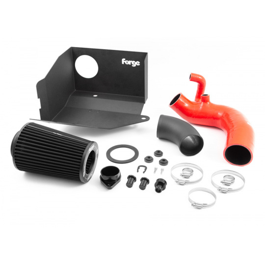 Forge Motorsport sportovní kit sání pro Seat Arona 1.5 TSI, barva hadice: červená, typ filtru: syntetické nanovlákno