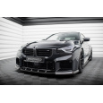 Maxton Design spoiler pod přední nárazník ver.2 pro BMW M2 G87, materiál pravý karbon