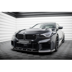 Maxton Design spoiler pod přední nárazník ver.2 pro BMW M2 G87, materiál pravý karbon