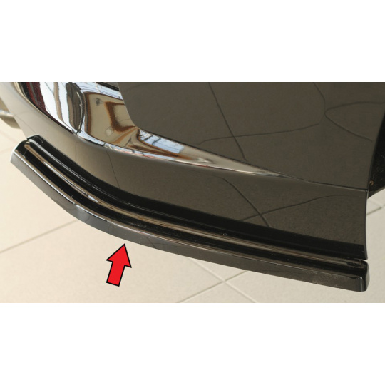 Rieger spoiler pod zadní nárazník na pravé straně pro BMW řada 2 G42 kupé r.v. 07/21-, plast ABS lakovaný do černé lesklé barvy