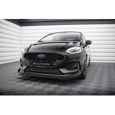 Maxton Design "Street Pro" spoiler pod přední nárazník s křidélky pro Ford Fiesta ST Mk8 Facelift, plast ABS bez povrchové úpravy