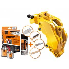 FOLIATEC dvousložková barva na brzdy, barva: žlutá (Performance yellow)