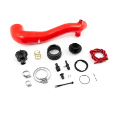 Forge Motorsport BOV ventil pro Škoda Octavia Mk4 NX 2020-2022, barva hadice: červená, oddechový výstup: ano Forge Motorsport BOV ventil pro Škoda Octavia Mk4 NX 2020-2022, barva hadice: červená, oddechový výstup: ano