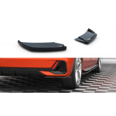 Maxton Design boční difuzory pod zadní nárazník ver.2 pro Audi A1 GB, černý lesklý plast ABS, S-Line