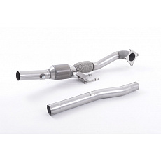 Milltek Sport litinový downpipe s Race katalyzátorem pro Audi A3 2.0T FSI quattro 5-dvéř. SportBack 2004-2012, pouze pro Milltek Sport 2.75" cat-back systém