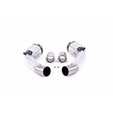 Milltek Sport Downpipes s náhradami katalyzátorů pro Audi S8 D5 4.0 TFSI V8 Sedan (bez OPF/GPF US/ROW) 2020-2024, pro OE Cat Back systém