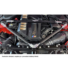 Wiechers Sport přední horní hliníková rozpěrná tyč Racing-Line pro BMW M3 G80 Wiechers Sport přední horní hliníková rozpěrná tyč Racing-Line pro BMW M3 G80